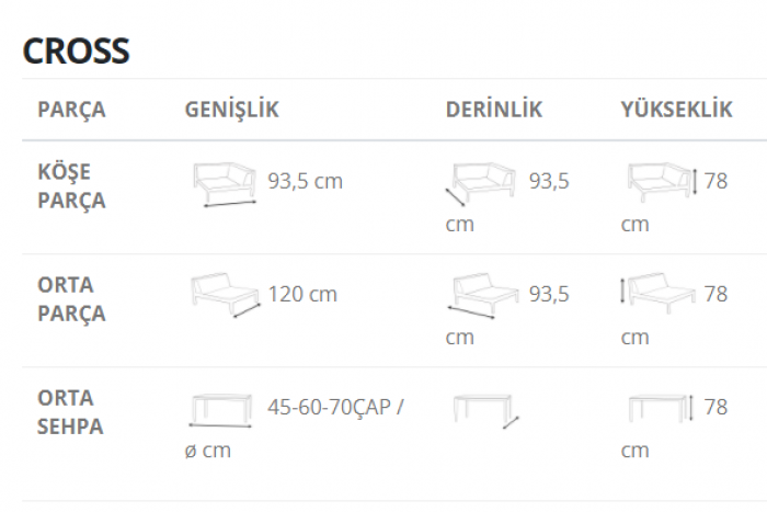 CROSS KÖŞE TAKIMI Diğer Resimler